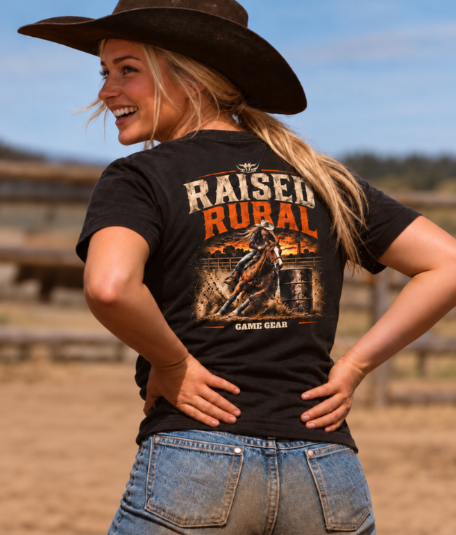 Barrel Racer Printed Tee
