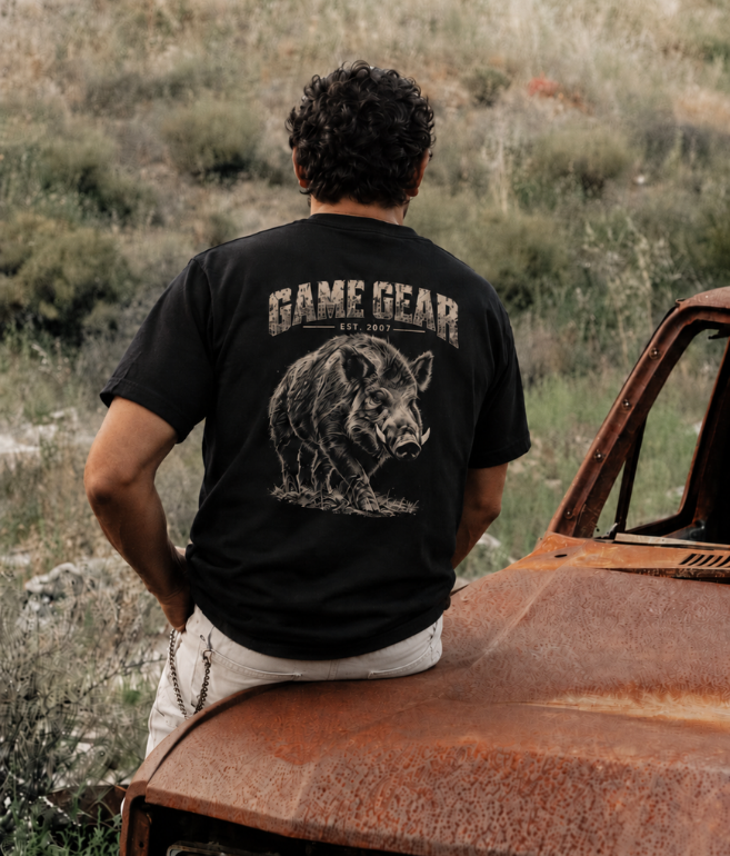 Tussock Boar Printed Tee