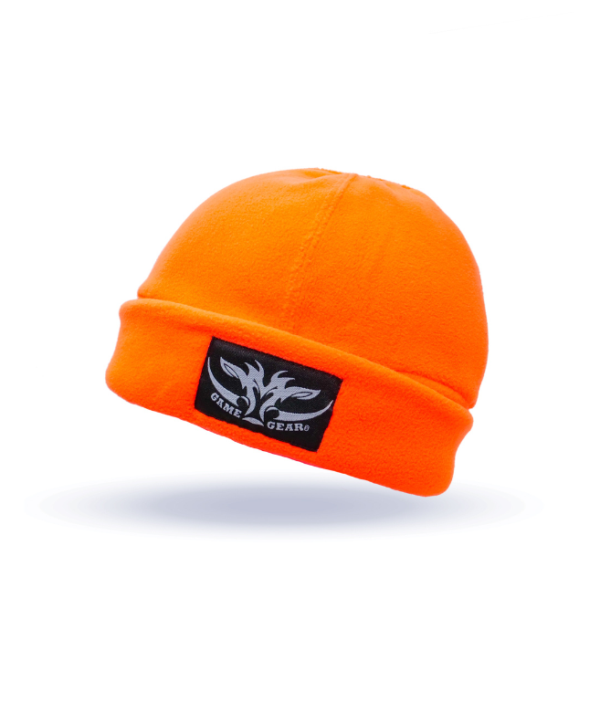 Hi Viz Beanie NZ outdoor fleece - front view by Game Gear NZ