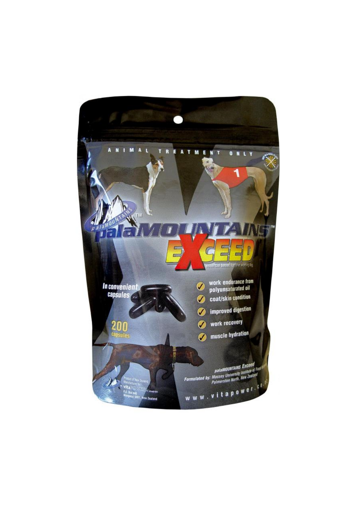 Exceed Dog Vitamins pig dog gear NZ - close-up