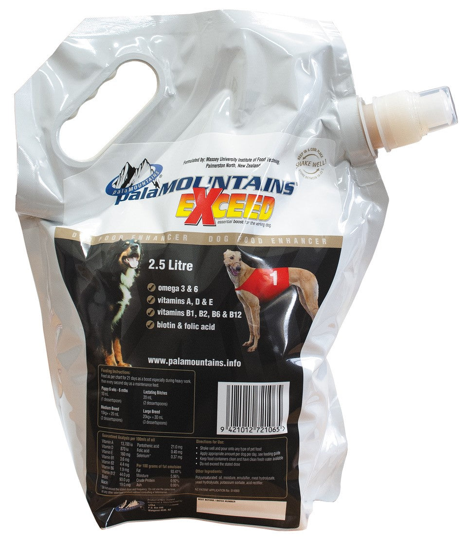 Exceed Liquid 2.5L pig dog gear NZ - back view