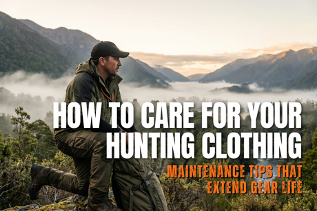 How to Care for Your Hunting Clothing: Maintenance Tips That Extend Gear Life