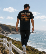 Raised Rural Fishing Printed Tee