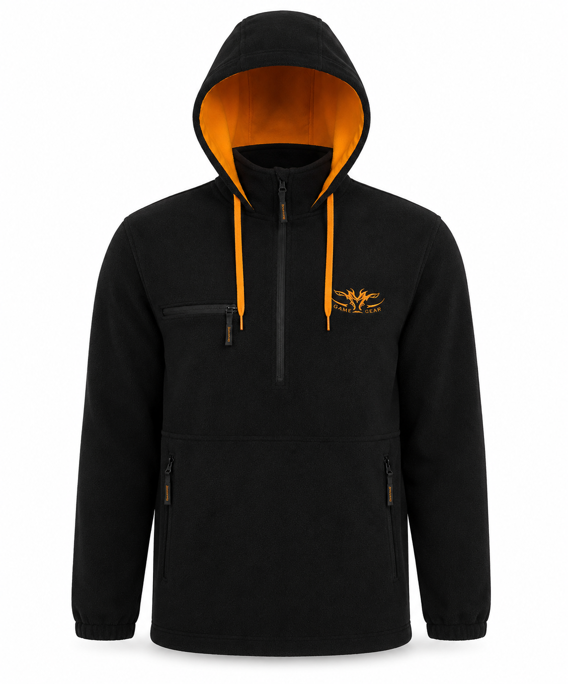 Kids Orange Raven Hoodie