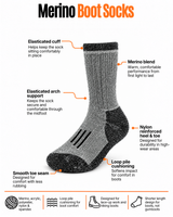 Merino Boot Socks