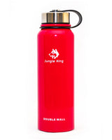 Red double walled thermos 1100ml