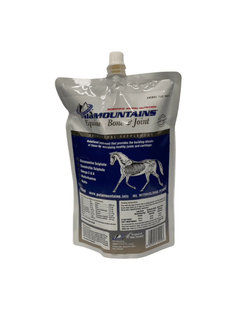 Equine Bone and Joint - 750ml - front view by Game Gear NZ